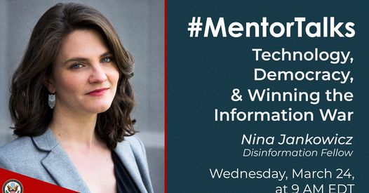 MentorTalks: Technology, Democracy, and Winning the Information War with Nina Jankowicz