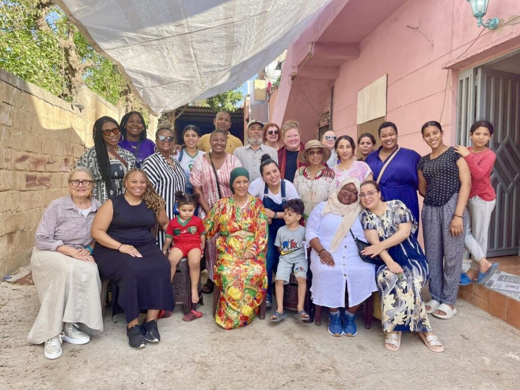 Bennett College’s Fulbright-Hays group visits an FLTA alum in Morrocco