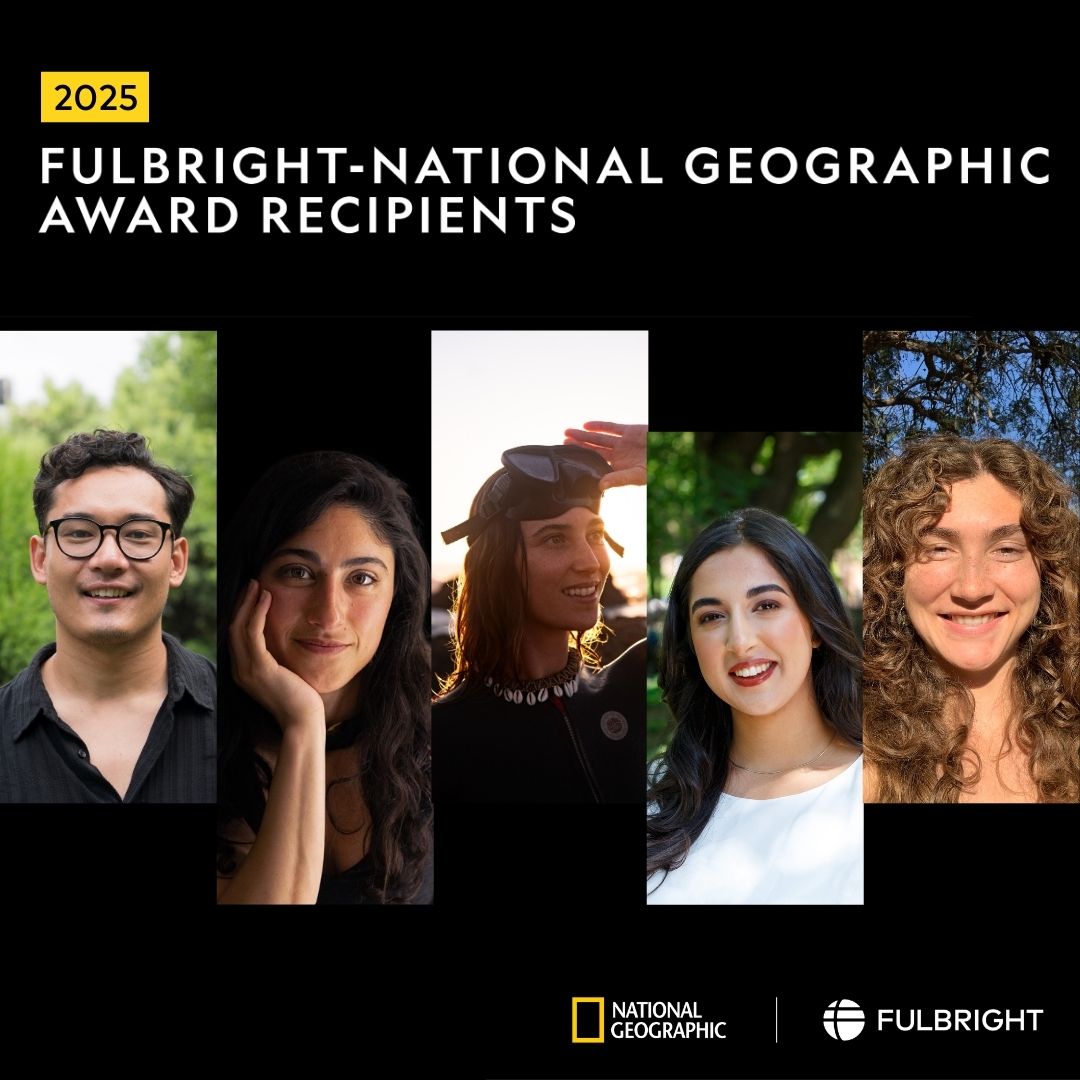 2025 Fulbright-National Geographic Award Recipients Uncover Powerful Stories of the Natural World