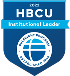 Badge Fulbright HBCU Institutional Leader 2022